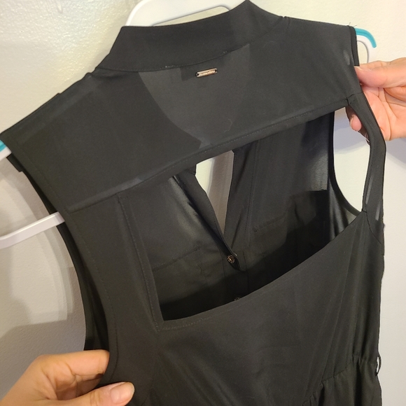 Silvian Heach Military Style Sleeveless Dress - Picture 4 of 5